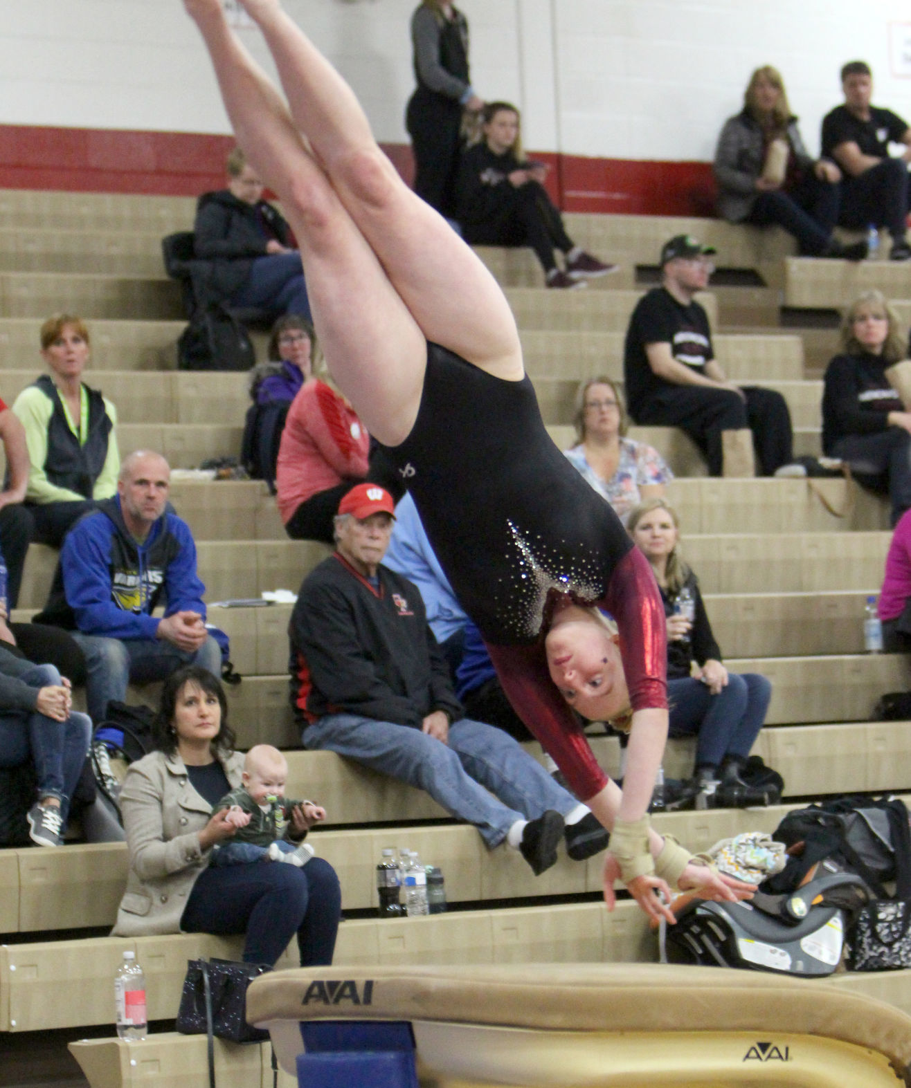 Big Rivers Conference Gymnastics Triangular at Chippewa Falls 12-12-19